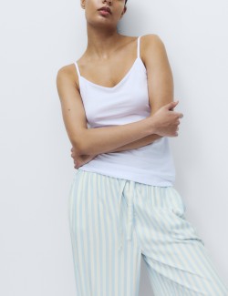 3pk Cotton Rich Strappy Vests