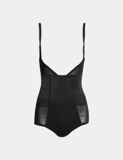 Průsvitné pruhované zpevňující body Wear Your Own Bra Body