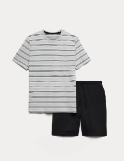 Pure Cotton Striped Pyjama Set