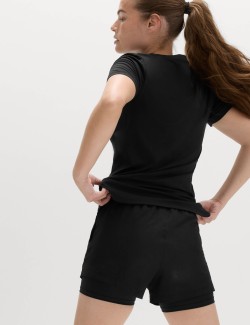 Scoop Neck Fitted T-Shirt