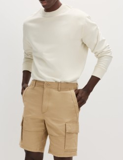 Stretch Cargo Shorts
