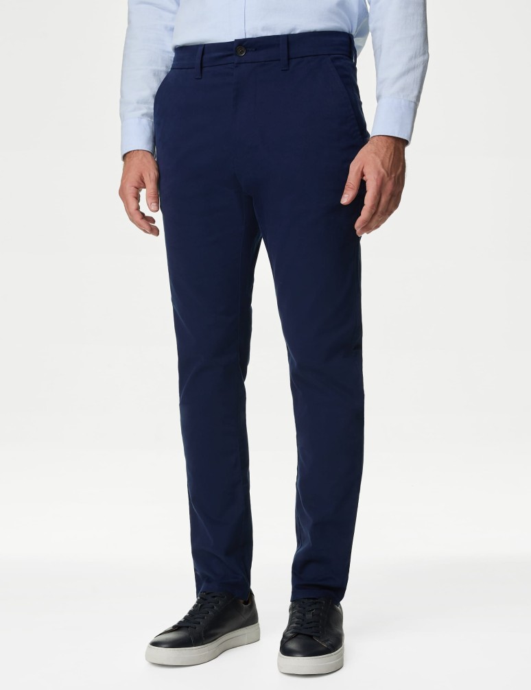 Slim Fit Stretch Chinos