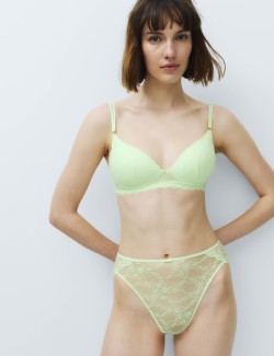 Ida Lace High Waisted High Leg Knickers