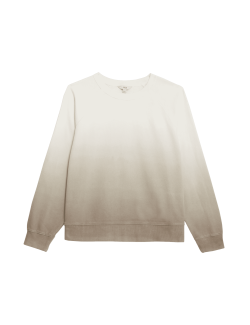 Pure Cotton Ombre Sweatshirt