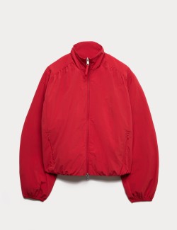 Stormwear™ Lightweight Funnel Neck Gathered Jacket