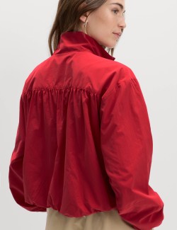 Stormwear™ Lightweight Funnel Neck Gathered Jacket