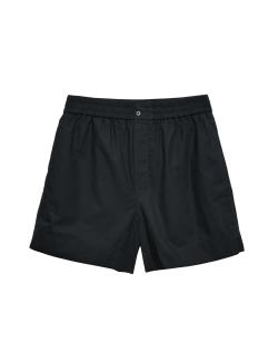 Pure Cotton Poplin High Waisted Shorts