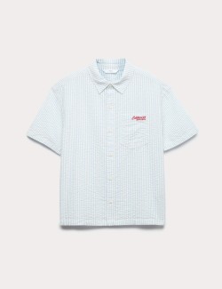 Pure Cotton Striped Shirt (6-16 Yrs)