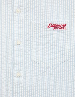 Pure Cotton Striped Shirt (6-16 Yrs)