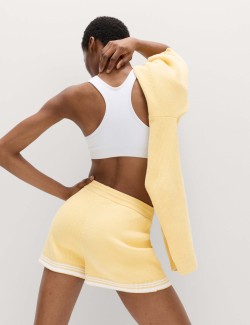 Cotton Rich Relaxed Shorts