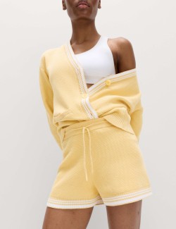 Cotton Rich Relaxed Shorts