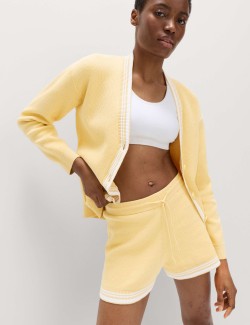 Cotton Rich Relaxed Shorts