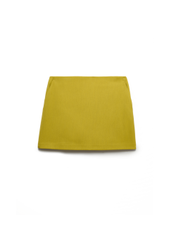 Straight Mini A-Line Skirt
