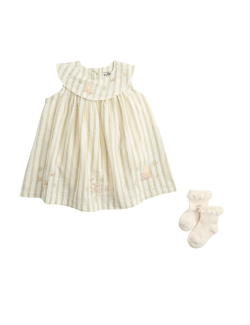 2 Piece Winnie The Pooh™ Dress with Socks (0-24 Mths)