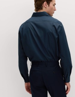 Regular Fit Non Iron Cotton Blend Shirt