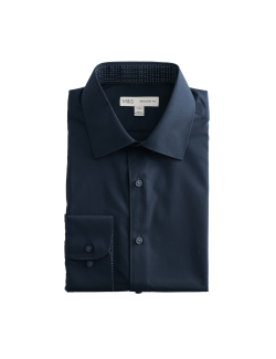 Regular Fit Non Iron Cotton Blend Shirt