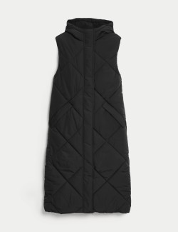 Thermowarmth™ Quilted Longline Puffer Gilet