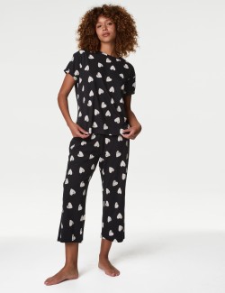 Pure Cotton Star Print Pyjama Set