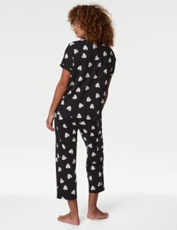 Pure Cotton Star Print Pyjama Set