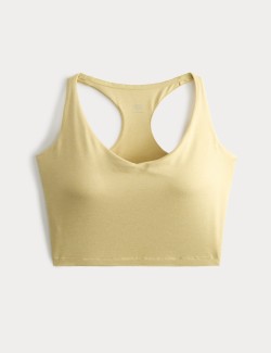 Supersoft Scoop Neck Fitted Crop Vest Top