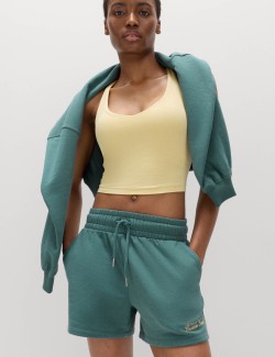 Cotton Rich Embroidered Shorts