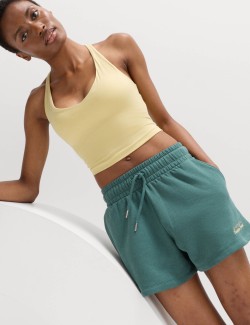 Cotton Rich Embroidered Shorts