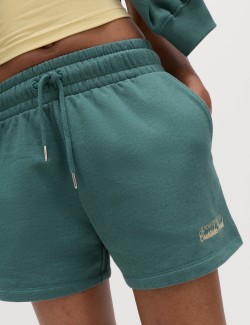 Cotton Rich Embroidered Shorts