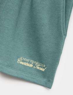 Cotton Rich Embroidered Shorts