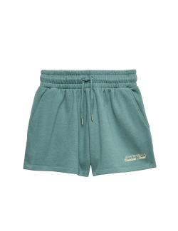 Cotton Rich Embroidered Shorts
