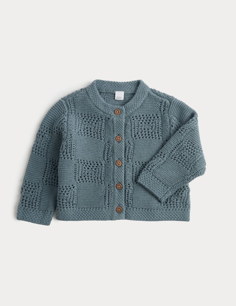 Kardigan Dollshouse Blue Matinee (3,2 kg – 12 měsíců)