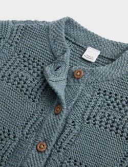 Kardigan Dollshouse Blue Matinee (3,2 kg – 12 měsíců)