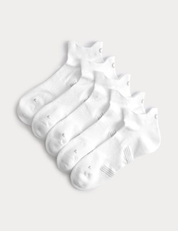 Odpružené krátké ponožky Trainer Liners™ s technologií Cool & Fresh™, 5 párů v balení