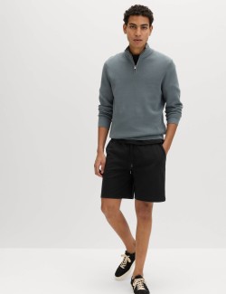 Elasticated Waist Cotton Rich Shorts