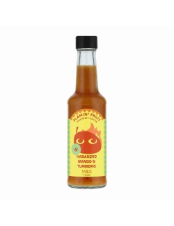 Pálivá omáčka s mangovým protlakem, chilli papričkami Habanero a kurkumou