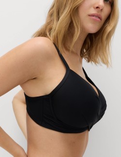 Underwired Plunge Bikini Top (D-G)