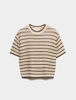 Textured Knitted Top