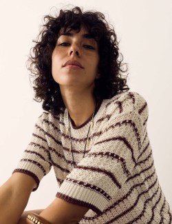 Textured Knitted Top
