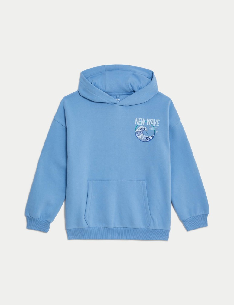 Cotton Rich New Wave Hoodie (6-16 Yrs)