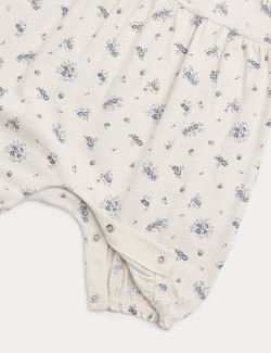 Pure Cotton Floral Romper (0-3 Yrs)
