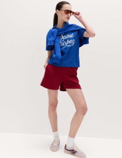 Pure Cotton Striped Everyday Fit T-Shirt