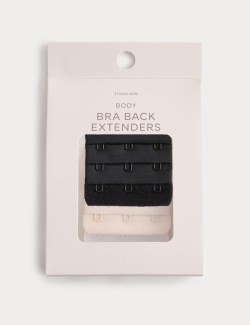 3pk 3 Hook Bra Extenders