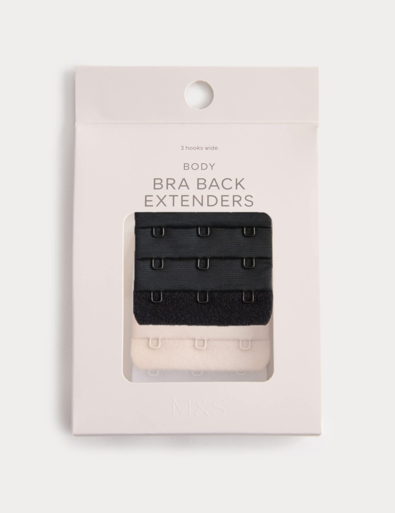 3pk 3 Hook Bra Extenders
