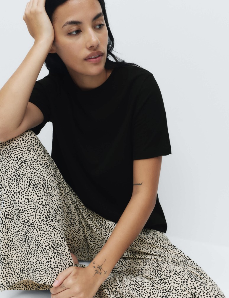 Pure Cotton Printed Pyjama Set