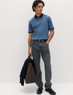The Ultimate Tipped Pique Polo Shirt