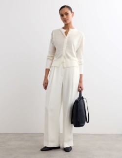 Pure Linen Cardigan
