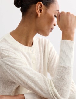 Pure Linen Cardigan
