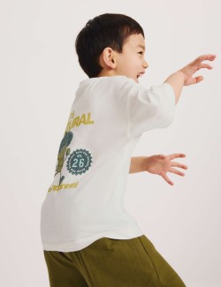 Pure Cotton Vegetable Graphic T-Shirt (2-8 Years)