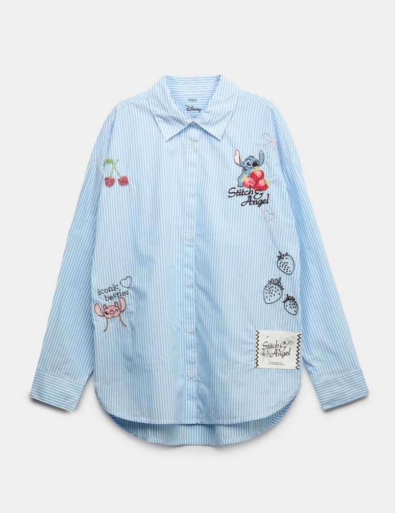 Košile s korálky Lilo & Stitch™ z čisté bavlny (6–16 let)