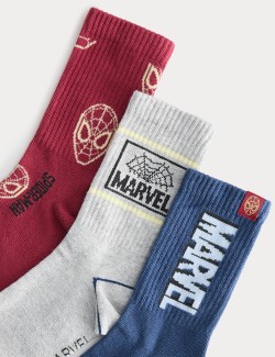 3 Pack Cotton Rich Spider-Man™ Socks