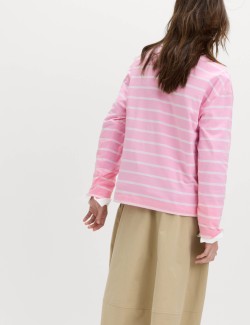 Pure Cotton Striped Rugby Top